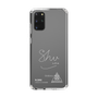 スリムプロテクションケース［ スマートフォンケース<書き下ろしサインver.>ホワイト - N.SHU ］