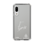 スリムプロテクションケース［ スマートフォンケース<書き下ろしサインver.>ホワイト - T.SORA ］