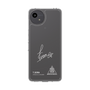 スリムプロテクションケース［ スマートフォンケース<書き下ろしサインver.>ホワイト - T.SORA ］