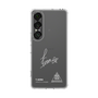 スリムプロテクションケース［ スマートフォンケース<書き下ろしサインver.>ホワイト - T.SORA ］