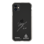 スリムプロテクションケース［ スマートフォンケース<書き下ろしサインver.>ホワイト - TATSUYA ］