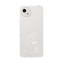 スリムプロテクションケース［ スマートフォンケース<書き下ろしサインver.>ホワイト - YUKI ］