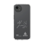 スリムプロテクションケース［ スマートフォンケース<書き下ろしサインver.>ホワイト - YUMA ］