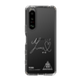スリムプロテクションケース［ スマートフォンケース<書き下ろしサインver.>ホワイト - YUMA ］