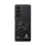 スリムプロテクションケース［ スマートフォンケース<書き下ろしサインver.>ホワイト - YUMA ］