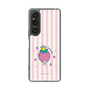 スリムプロテクションケース［ いちごの王さま - ストライプ ］