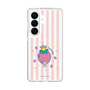 スリムプロテクションケース［ いちごの王さま - ストライプ ］