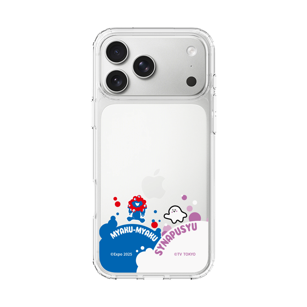 スリムプロテクションケース for Apple iPhone 17 Pro Max［ ミャクぷしゅ - あわ ］
