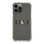 スリムプロテクションケース［ ELLE×ポムポムプリン - ロゴ ］