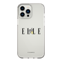 スリムプロテクションケース［ ELLE×ポムポムプリン - ロゴ ］