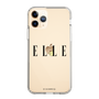 スリムプロテクションケース［ ELLE×ポムポムプリン - ロゴ ］