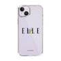 スリムプロテクションケース［ ELLE×ポムポムプリン - ロゴ ］