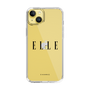 スリムプロテクションケース［ ELLE×ポムポムプリン - ロゴ ］