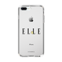 スリムプロテクションケース［ ELLE×ポムポムプリン - ロゴ ］