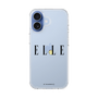 スリムプロテクションケース［ ELLE×ポムポムプリン - ロゴ ］