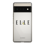 スリムプロテクションケース［ ELLE×ポムポムプリン - ロゴ ］