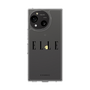 スリムプロテクションケース［ ELLE×ポムポムプリン - ロゴ ］