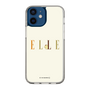 スリムプロテクションケース［ ELLE×ポムポムプリン - ロゴ - ベージュ ］