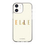 スリムプロテクションケース［ ELLE×ポムポムプリン - ロゴ - ベージュ ］