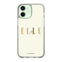 スリムプロテクションケース［ ELLE×ポムポムプリン - ロゴ - ベージュ ］