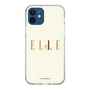 スリムプロテクションケース［ ELLE×ポムポムプリン - ロゴ - ベージュ ］