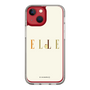 スリムプロテクションケース［ ELLE×ポムポムプリン - ロゴ - ベージュ ］