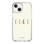 スリムプロテクションケース［ ELLE×ポムポムプリン - ロゴ - ベージュ ］