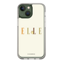 スリムプロテクションケース［ ELLE×ポムポムプリン - ロゴ - ベージュ ］