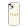 スリムプロテクションケース［ ELLE×ポムポムプリン - ロゴ - ベージュ ］