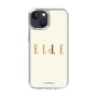 スリムプロテクションケース［ ELLE×ポムポムプリン - ロゴ - ベージュ ］