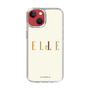 スリムプロテクションケース［ ELLE×ポムポムプリン - ロゴ - ベージュ ］