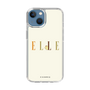 スリムプロテクションケース［ ELLE×ポムポムプリン - ロゴ - ベージュ ］