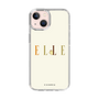 スリムプロテクションケース［ ELLE×ポムポムプリン - ロゴ - ベージュ ］