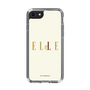 スリムプロテクションケース［ ELLE×ポムポムプリン - ロゴ - ベージュ ］