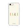 スリムプロテクションケース［ ELLE×ポムポムプリン - ロゴ - ベージュ ］