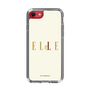スリムプロテクションケース［ ELLE×ポムポムプリン - ロゴ - ベージュ ］