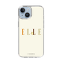 スリムプロテクションケース［ ELLE×ポムポムプリン - ロゴ - ベージュ ］