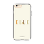 スリムプロテクションケース［ ELLE×ポムポムプリン - ロゴ - ベージュ ］