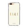 スリムプロテクションケース［ ELLE×ポムポムプリン - ロゴ - ベージュ ］