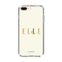 スリムプロテクションケース［ ELLE×ポムポムプリン - ロゴ - ベージュ ］
