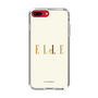 スリムプロテクションケース［ ELLE×ポムポムプリン - ロゴ - ベージュ ］