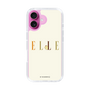 スリムプロテクションケース［ ELLE×ポムポムプリン - ロゴ - ベージュ ］