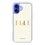スリムプロテクションケース［ ELLE×ポムポムプリン - ロゴ - ベージュ ］