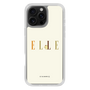 スリムプロテクションケース［ ELLE×ポムポムプリン - ロゴ - ベージュ ］