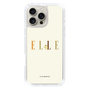 スリムプロテクションケース［ ELLE×ポムポムプリン - ロゴ - ベージュ ］