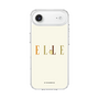 スリムプロテクションケース［ ELLE×ポムポムプリン - ロゴ - ベージュ ］