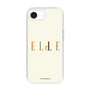 スリムプロテクションケース［ ELLE×ポムポムプリン - ロゴ - ベージュ ］