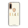 スリムプロテクションケース［ ELLE×ポムポムプリン - ロゴ - ベージュ ］