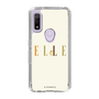 スリムプロテクションケース［ ELLE×ポムポムプリン - ロゴ - ベージュ ］