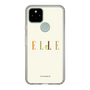 スリムプロテクションケース［ ELLE×ポムポムプリン - ロゴ - ベージュ ］